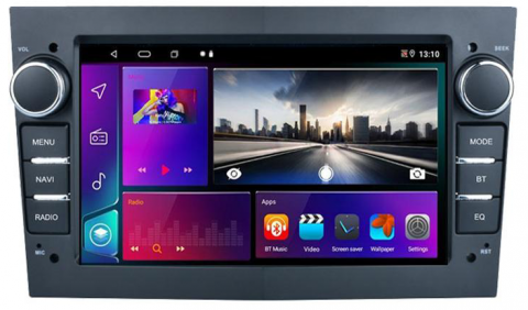Opel Astra 2004-2013 - (Resigilata) Navigatie dedicata OPEL/VAUXHALL Astra/Antara/Vectra/Corsa/ Zafira, negru, 2 GB RAM 32 ROM, Android 13, Display IPS, 9", DSP, Carplay, Android Auto, Internet, Youtube , Waze , WI-FI , USB