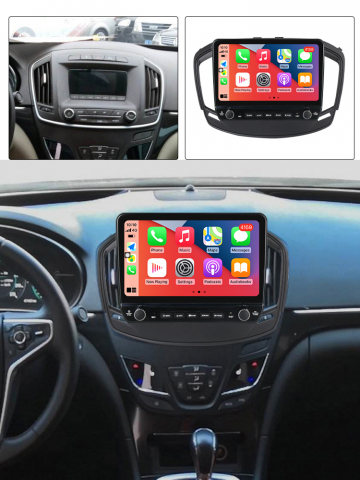 Navigatie dedicata Insignia 2013-2017 cu butoane rotative model 2024, 9 Inch, 2GB RAM 32GB ROM, Quadcore, Android 13, WiFi, Bluetooth, Magazin Play [3]