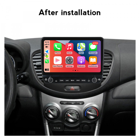 Navigatie dedicata i10 2007-2013 cu butoane rotative model 2024, 9 Inch, 2GB RAM 32GB ROM, Quadcore, Android 13, WiFi, Bluetooth, Magazin Play [2]