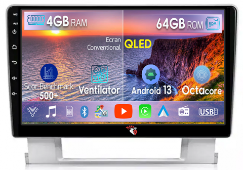 Astra J (2009-2015) - Navigatie dedicata Opel Astra J 2009-2015, 4GB RAM 64GB ROM, Octacore, Android 13, Display QLED 9", DSP, Carplay, Android Auto, Internet, Youtube, Waze, WIFI, Bluetooth