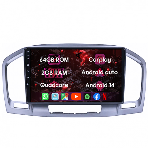 (Resigilata) Navigatie dedicata Opel Insignia, 2GB RAM 32GB ROM, Quad Core, Display 9" IPS Full HD, Carplay, Android 13, Bluetooth, Magazin Play, Suport camere AHD [7]