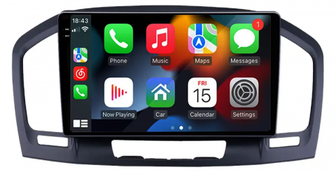 Navigatie dedicata Opel Insignia, 12GB RAM 256GB ROM, Android 13, Rezolutie 2K, Display QLED, 9", DSP, Carplay, Android Auto, Internet, Youtube, Waze, Wi Fi, USB [2]