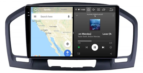 Navigatie dedicata Opel Insignia, 12GB RAM 256GB ROM, Android 13, Rezolutie 2K, Display QLED, 9", DSP, Carplay, Android Auto, Internet, Youtube, Waze, Wi Fi, USB [4]