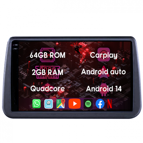 (Resigilata) Navigatie dedicata Opel Meriva 2010-2014, 2GB RAM 32GB ROM, Quad Core, Display 9" IPS Full HD, Carplay, Android 13, Bluetooth, Magazin Play, Suport camere AHD [6]