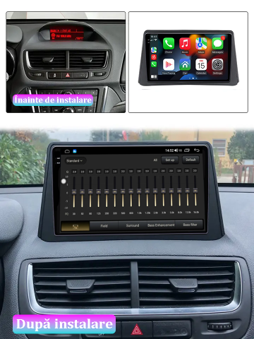 Navigatie dedicata Opel Mokka 2012-2016, 12GB RAM 256GB ROM, Android 13, Rezolutie 2K, Display QLED, 9", DSP, Carplay, Android Auto, Internet, Youtube, Waze, Wi Fi, USB [4]