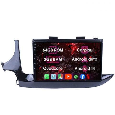 (Resigilata) Navigatie dedicata Opel Mokka 2016-2018, 2GB RAM 32GB ROM, Quad Core, Display 9" IPS Full HD, Carplay, Android 13, Bluetooth, Magazin Play, Suport camere AHD [5]