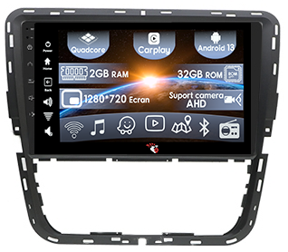 Volkswagen - (Resigilata) Navigatie dedicata Passat 2012-2015, 2GB RAM 32GB ROM, Quad Core, Display 9" IPS Full HD, Carplay, Android 14, Bluetooth, Magazin Play, Suport camere AHD