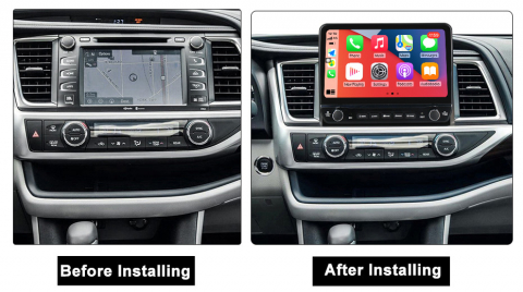Navigatie dedicata Highlander 2013-2018 cu butoane rotative model 2024, 10 Inch, 2GB RAM 32GB ROM, Quadcore, Android 13, WiFi, Bluetooth, Magazin Play [4]