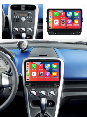Navigatie dedicata Agila, Suzuki Splash, Ritz cu butoane rotative model 2024, 9 Inch, 2GB RAM 32GB ROM, Quadcore, Android 13, WiFi, Bluetooth, Magazin Play [3]