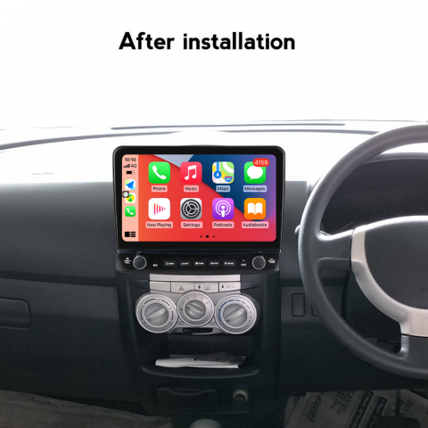 Navigatie dedicata Passo Daihatsu Boon Sirion Subaru Justy Perodua Myvi cu butoane rotative model 2024, 9 Inch, 2GB RAM 32GB ROM, Quadcore, Android 13, WiFi, Bluetooth, Magazin Play [2]