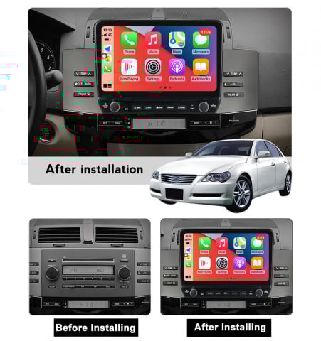 Navigatie dedicata Mark 2004-2009 cu butoane rotative model 2024, 9 Inch, 2GB RAM 32GB ROM, Quadcore, Android 13, WiFi, Bluetooth, Magazin Play [4]
