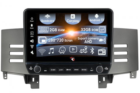 Toyota - Navigatie dedicata Mark 2004-2009 cu butoane rotative model 2024, 9 Inch, 2GB RAM 32GB ROM, Quadcore, Android 13, WiFi, Bluetooth, Magazin Play