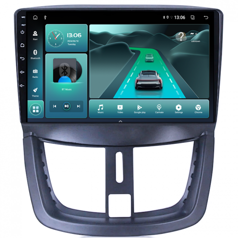 (Resigilata) Navigatie dedicata Peugeot 207 2006-2015, 2GB RAM 32GB ROM, Quad Core, Display 9" IPS Full HD, Carplay, Android 13, Bluetooth, Magazin Play, Suport camere AHD [9]