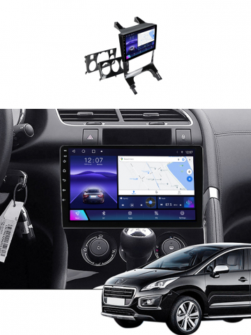 (Resigilata) Navigatie dedicata Peugeot 3008/5008 2009-2016, 2GB RAM 32GB ROM, Quad Core, Display 9" IPS Full HD, Carplay&Android Auto, Android 14, Suport camere AHD [4]