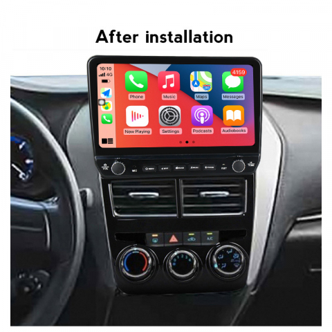 Navigatie dedicata Vios 2018-2019 cu butoane rotative model 2024, 9 Inch, 2GB RAM 32GB ROM, Quadcore, Android 13, WiFi, Bluetooth, Magazin Play [2]
