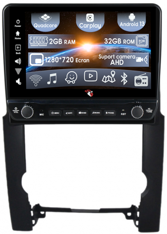 Sorento 2009-2012 - Navigatie dedicata Sorento 2009-2012 cu butoane rotative model 2024, 10 Inch, 2GB RAM 32GB ROM, Quadcore, Android 13, WiFi, Bluetooth, Magazin Play