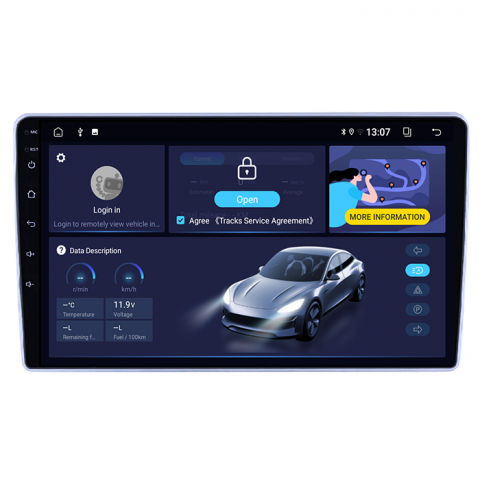(Resigilata) Navigatie dedicata Peugeot 307 2001-2008, 2GB RAM 32GB ROM, Android 13, Display 9" Full HD, Internet ,Aplicatii , Waze , WI-FI , USB , Bluetooth , Mirrorlink, Suport camere Full AHD [7]
