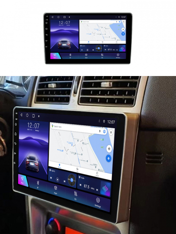 Navigatie dedicata Peugeot 307 2001-2008, 4GB RAM 64GB ROM, Octacore, Android 13, Display QLED 9", DSP, Carplay, Android Auto, Internet, Youtube, Waze, WIFI, Bluetooth [5]