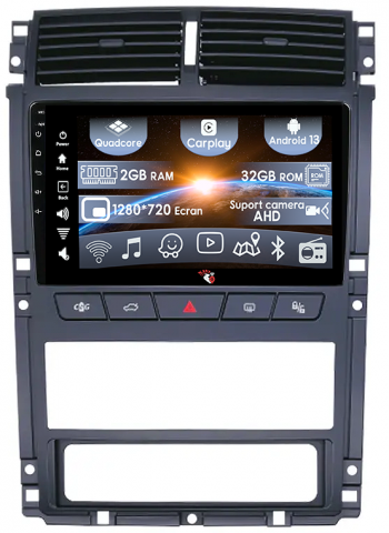 405 2010-2019 - (Resigilata) Navigatie dedicata Peugeot 405 2010-2019, 2GB RAM 32GB ROM, Quad Core, Display 9" IPS Full HD, Carplay, Android 13, Bluetooth, Magazin Play, Suport camere AHD