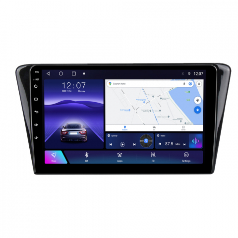 Navigatie dedicata Peugeot 408 2014-2018, 4GB RAM 64GB ROM, Octacore, Android 13, Display QLED 10", DSP, Carplay, Android Auto, Internet, Youtube, Waze, WIFI, Bluetooth [1]