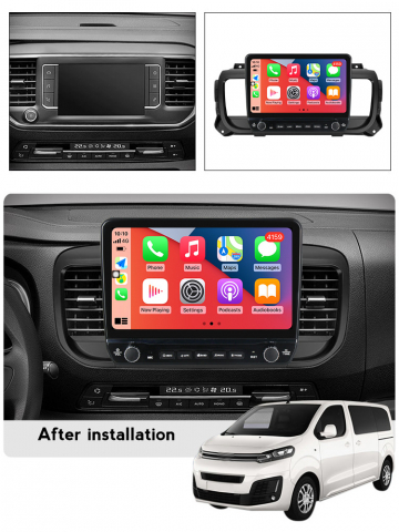 Navigatie dedicata Jumpy 2016-2021 cu butoane rotative model 2024, 9 Inch, 2GB RAM 32GB ROM, Quadcore, Android 13, WiFi, Bluetooth, Magazin Play [3]