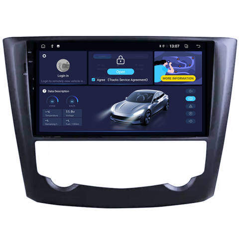 (Resigilata) Navigatie dedicata Renault Kadjar 2015-2017, 2GB RAM 32GB ROM, Quad Core, Display 9" IPS Full HD, Carplay&Android Auto, Android 14, Suport camere AHD [1]