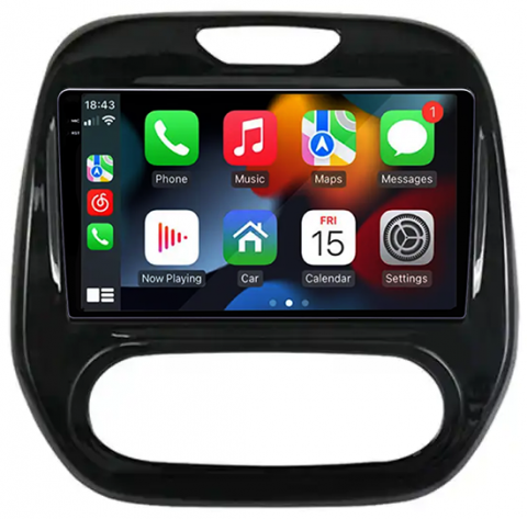 Renault - Navigatie dedicata Renault Captur 2013+, 8GB RAM 128GB ROM, Octacore, Platforma 7862, Android 14, Display QLED 9", Suporta camera 360", DSP, Carplay&Android Auto, SIM