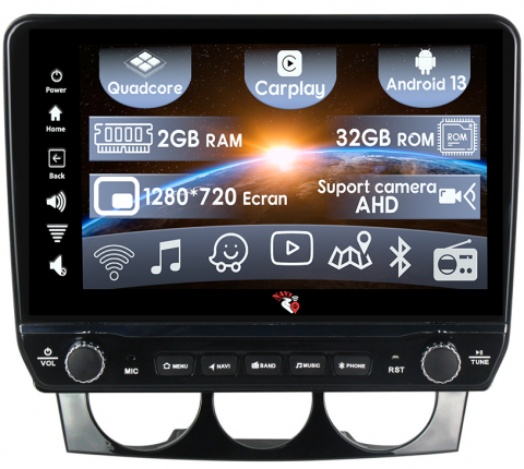 Mazda - Navigatie dedicata RX8 2008-2021 cu butoane rotative model 2024, 9 Inch, 2GB RAM 32GB ROM, Quadcore, Android 13, WiFi, Bluetooth, Magazin Play