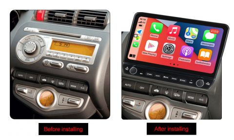 Navigatie dedicata Jazz City 2002-2007 cu butoane rotative model 2024, 9 Inch, 2GB RAM 32GB ROM, Quadcore, Android 13, WiFi, Bluetooth, Magazin Play [5]