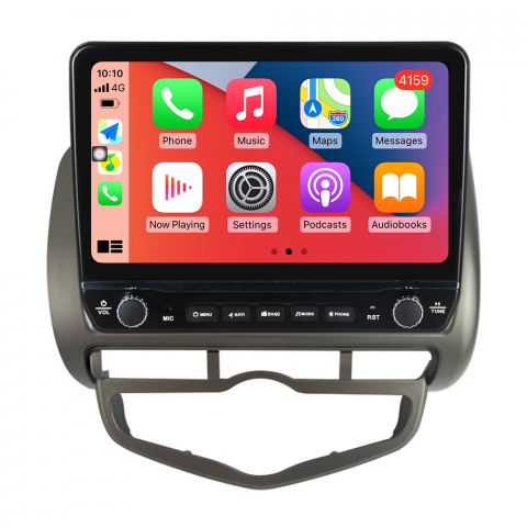 Navigatie dedicata Jazz City 2002-2007 cu butoane rotative model 2024, 9 Inch, 2GB RAM 32GB ROM, Quadcore, Android 13, WiFi, Bluetooth, Magazin Play [1]