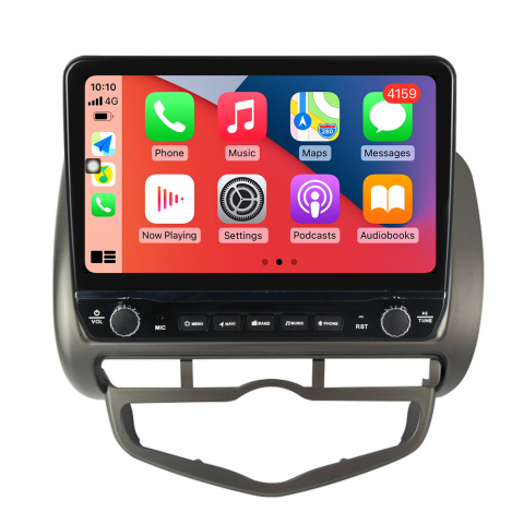 Navigatie dedicata Jazz City 2002-2007 cu butoane rotative model 2024, 9 Inch, 2GB RAM 32GB ROM, Quadcore, Android 13, WiFi, Bluetooth, Magazin Play [2]