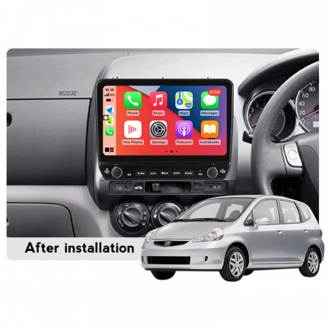 Navigatie dedicata Jazz city 2002-2007 cu butoane rotative model 2024, 9 Inch, 2GB RAM 32GB ROM, Quadcore, Android 13, WiFi, Bluetooth, Magazin Play [3]
