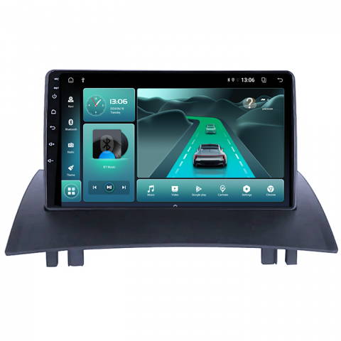 (Resigilata) Navigatie dedicata Renault Megane 2 2002-2009, 2GB RAM 32GB ROM, Quad Core, Display 9" IPS Full HD, Carplay, Android 13, Bluetooth, Magazin Play, Suport camere AHD [7]