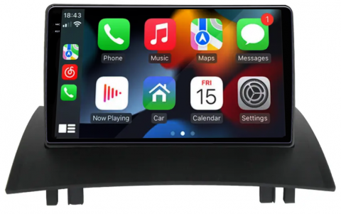 Navigatie dedicata Renault Megane 2 2002-2009, 12GB RAM 256GB ROM, Android 13, Rezolutie 2K, Display QLED, 9", DSP, Carplay, Android Auto, Internet, Youtube, Waze, Wi Fi, USB [1]