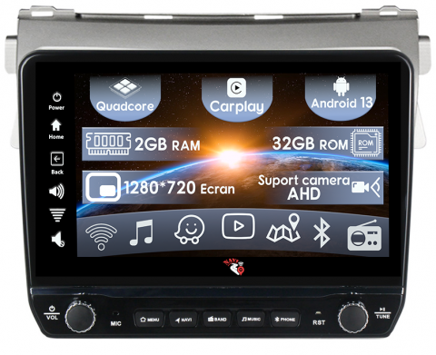 Vios 2007-2012 - Navigatie dedicata Vios 2007-2012 cu butoane rotative model 2024, 9 Inch, 2GB RAM 32GB ROM, Quadcore, Android 13, WiFi, Bluetooth, Magazin Play
