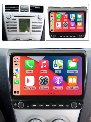 Navigatie dedicata Vios 2007-2012 cu butoane rotative model 2024, 9 Inch, 2GB RAM 32GB ROM, Quadcore, Android 13, WiFi, Bluetooth, Magazin Play [2]
