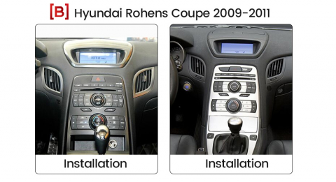 (Resigilata) Navigatie dedicata Rohens Coupe 2012 , 2GB RAM 32GB ROM, Quad Core, Display 9" IPS Full HD, Carplay, Android 13, Bluetooth, Magazin Play, Suport camere AHD [8]