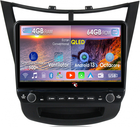 Sail 2015-2018 - Navigatie dedicata Sail 2015-2018 cu butoane rotative model 2024, 4 GB RAM 64 ROM, Quadcore, Android 13, Display QLED, 9", DSP, Carplay, Android Auto, Internet, Youtube , Waze , WI-FI