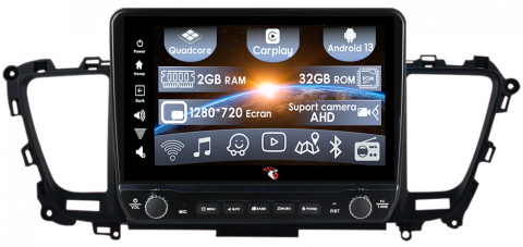 Carnival 2014-2020 - Navigatie dedicata Carnival 2014-2020 cu butoane rotative model 2024, 9 Inch, 2GB RAM 32GB ROM, Quadcore, Android 13, WiFi, Bluetooth, Magazin Play