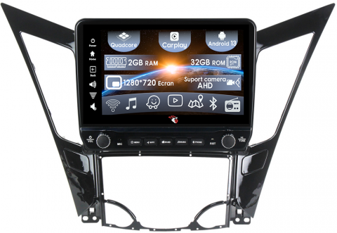 Sonata 2009-2014 - Navigatie dedicata Sonata 2009-2014 cu butoane rotative model 2024, 9 Inch, 2GB RAM 32GB ROM, Quadcore, Android 13, WiFi, Bluetooth, Magazin Play