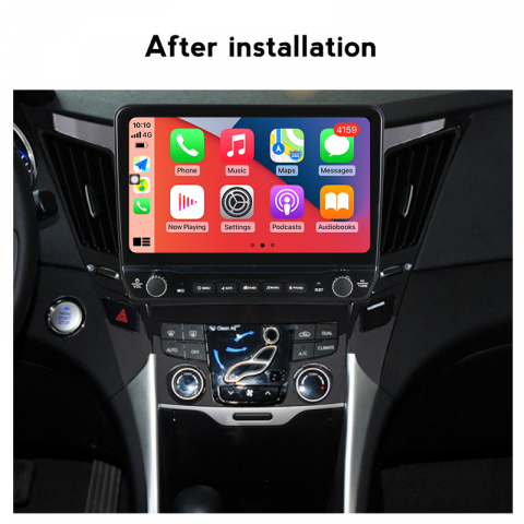 Navigatie dedicata Sonata 2009-2014 cu butoane rotative model 2024, 9 Inch, 2GB RAM 32GB ROM, Quadcore, Android 13, WiFi, Bluetooth, Magazin Play [2]