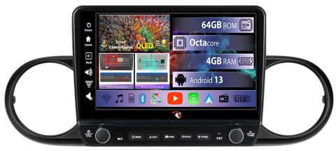 Toyota - Navigatie dedicata Rumion Avalon 2007-2019 cu butoane rotative model 2024, 4GB RAM 64GB ROM, Quadcore, Android 13, Display QLED 9", DSP, Carplay, Android Auto, Internet, Youtube, Waze