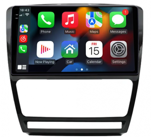 Navigatie dedicata Skoda Octavia 2008-2013, 12GB RAM 256GB ROM, Android 13, Rezolutie 2K, Display QLED, 10", DSP, Carplay, Android Auto, Internet, Youtube, Waze, Wi Fi, USB [3]