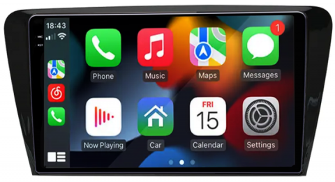 Navigatie dedicata Skoda Octavia 2013-2018, 12GB RAM 256GB ROM, Android 13, Rezolutie 2K, Display QLED, 10", DSP, Carplay, Android Auto, Internet, Youtube, Waze, Wi Fi, USB [3]