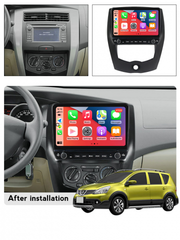 Navigatie dedicata Livina 2013-2016 cu butoane rotative model 2024, 9 Inch, 2GB RAM 32GB ROM, Quadcore, Android 13, WiFi, Bluetooth, Magazin Play [3]