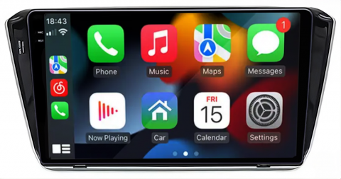 Navigatie dedicata Skoda Superb 3 ( 2015 - 2019 ), 12GB RAM 256GB ROM, Android 13, Rezolutie 2K, Display QLED, 10.1", DSP, Carplay, Android Auto, Internet, Youtube, Waze, Wi Fi, U [1]