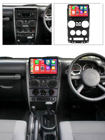 Navigatie dedicata Wrangler Rubicon 2008-2010 cu butoane rotative model 2024, 9 Inch, 2GB RAM 32GB ROM, Quadcore, Android 13, WiFi, Bluetooth, Magazin Play [5]
