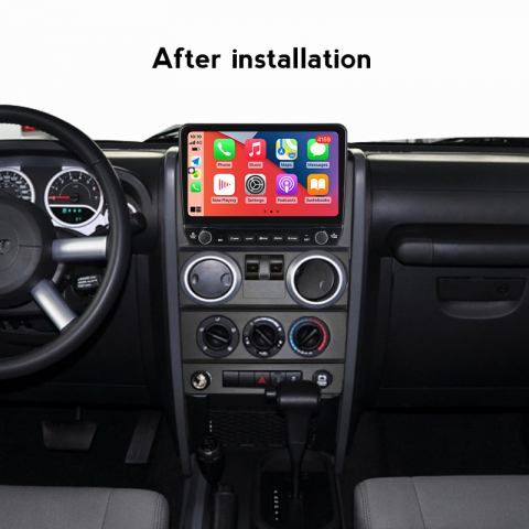 Navigatie dedicata Wrangler Rubicon 2008-2010 cu butoane rotative model 2024, 9 Inch, 2GB RAM 32GB ROM, Quadcore, Android 13, WiFi, Bluetooth, Magazin Play [4]
