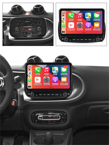Navigatie dedicata Smart 2014-2020 cu butoane rotative model 2024, 10 Inch, 2GB RAM 32GB ROM, Quadcore, Android 13, WiFi, Bluetooth, Magazin Play [3]
