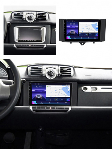 Navigatie dedicata Smart Fortwo 2011-2015, 4GB RAM 64GB ROM, Octacore, Android 13, Display QLED 9", DSP, Carplay, Android Auto, Internet, Youtube, Waze, WIFI, Bluetooth [4]